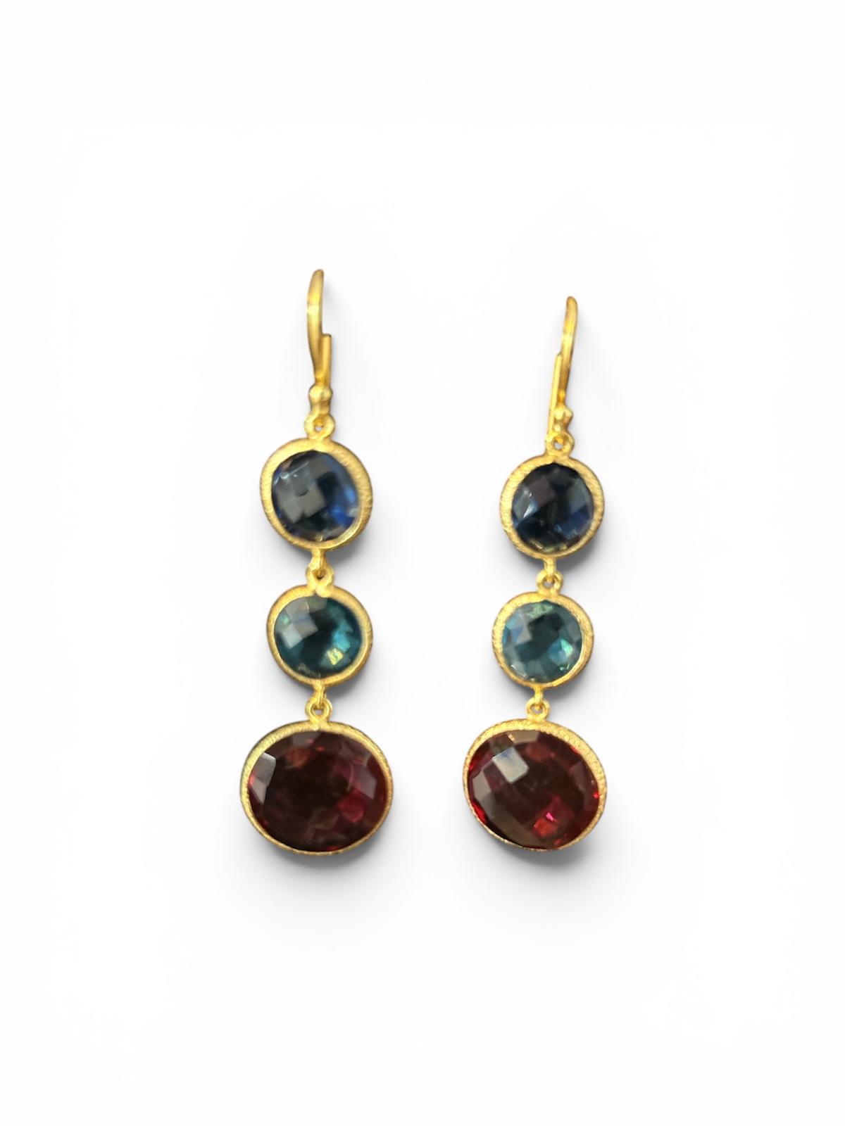 Aavya Royale Trio Earrings