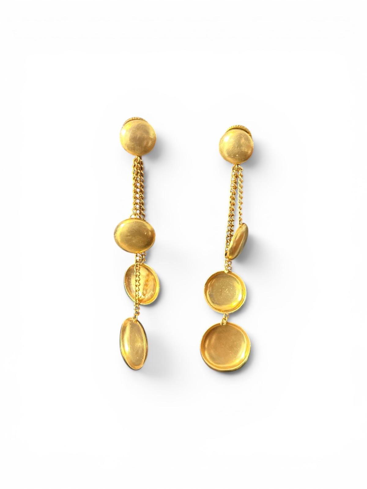 Aavya Soleil Chain Earrings
