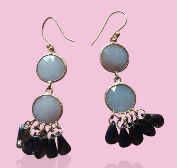 Midnight Bloom Earrings